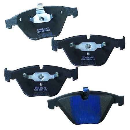 Stop By Bendix Disc Brake Pad Set, SBM1260, Front SBM1260