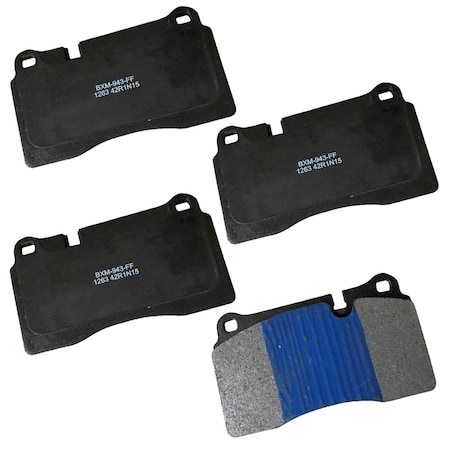 Stop By Bendix Disc Brake Pad Set, SBM1263 SBM1263