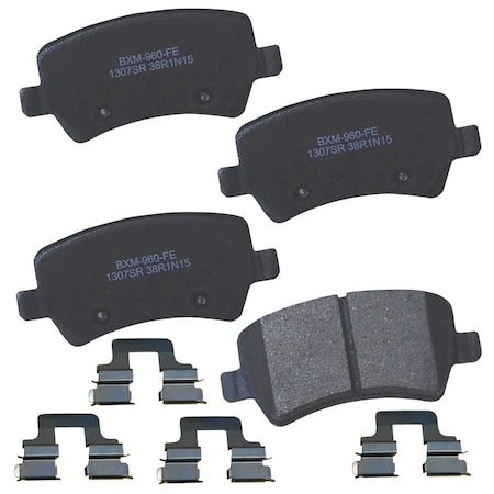 Stop By Bendix Disc Brake Pad Set, SBM1307SR, Rear SBM1307SR