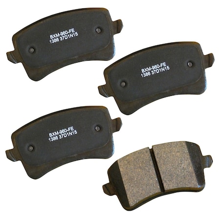 Stop By Bendix Disc Brake Pad Set, SBM1386, Rear SBM1386