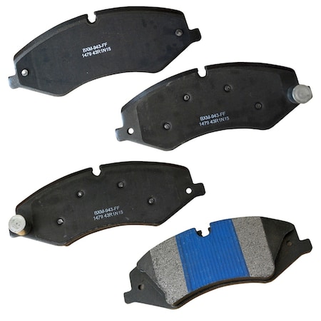 Stop By Bendix Disc Brake Pad Set 2012 Lexus LFA, SBM1479, Front SBM1479