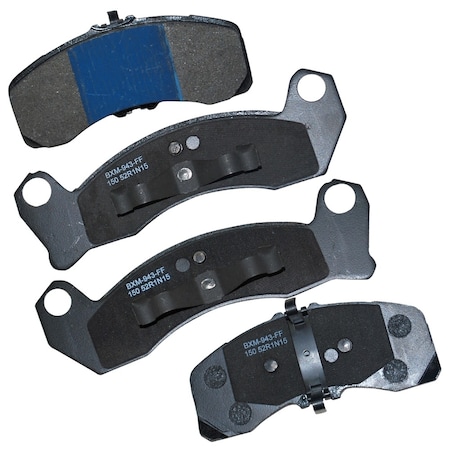 Stop By Bendix Stop Semi-Metallic Disc Brake Pad - Front, SBM150 SBM150