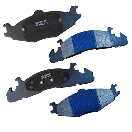Stop By Bendix Disc Brake Pad Set, SBM259 SBM259