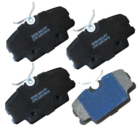 Stop By Bendix Disc Brake Pad Set, SBM278 SBM278