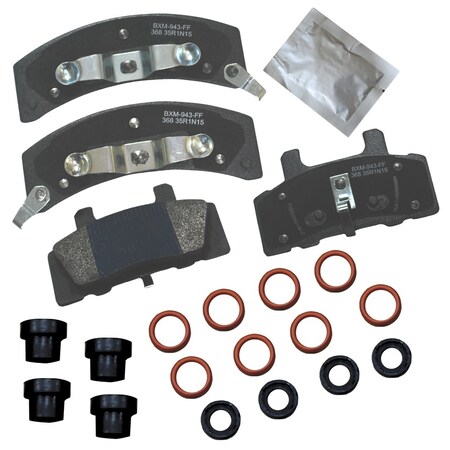 Stop By Bendix Disc Brake Pad Set, SBM368, Front SBM368