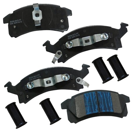 Stop By Bendix Stop Semi-Metallic Disc Brake Pad - Front, SBM506 SBM506
