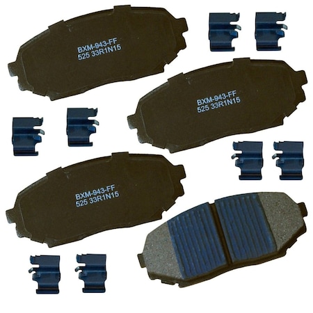 Stop By Bendix Disc Brake Pad Set, SBM525, Front SBM525