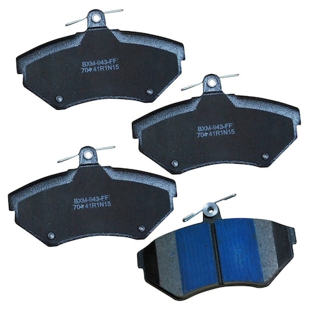 Stop By Bendix Disc Brake Pad Set, SBM704, Front SBM704