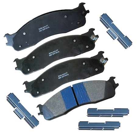 Stop By Bendix Stop Semi-Metallic Disc Brake Pad - Front, SBM965 SBM965