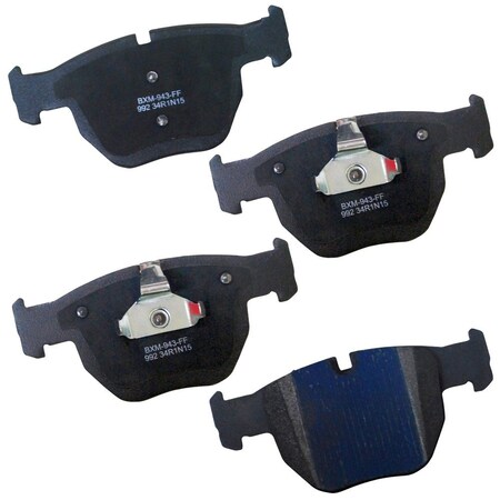 Stop By Bendix Disc Brake Pad Set 2005 Porsche Carrera GT, SBM992 SBM992