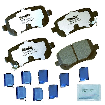 Bendix Disc Brake Pad Set, MKD1326FM, Rear MKD1326FM
