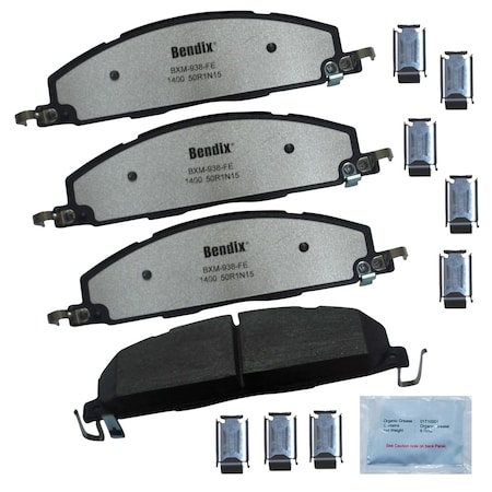 Bendix Disc Brake Pad Set, MKD1400FM, Rear MKD1400FM