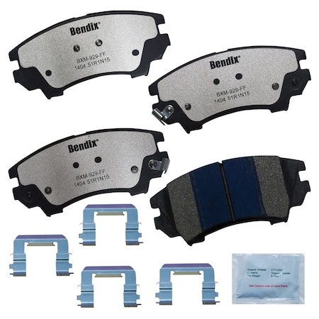 Bendix Disc Brake Pad Set, MKD1404FM, Front MKD1404FM