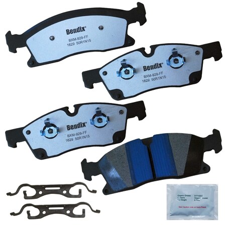 Bendix Disc Brake Pad Set, MKD1629FM, Front MKD1629FM