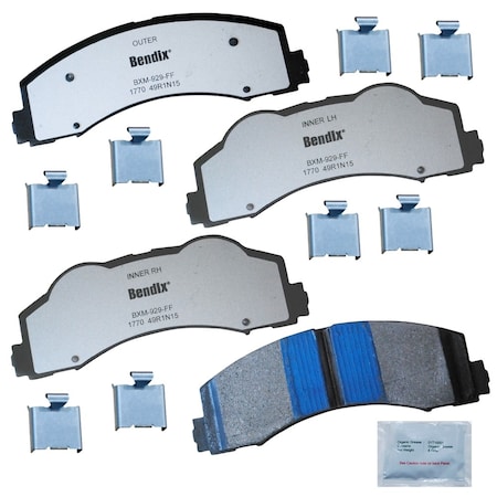 Bendix Disc Brake Pad Set, MKD1770FM, Front MKD1770FM