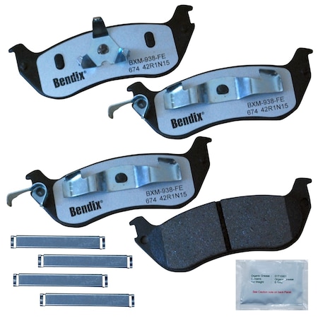 Bendix Disc Brake Pad Set, MKD674FM MKD674FM