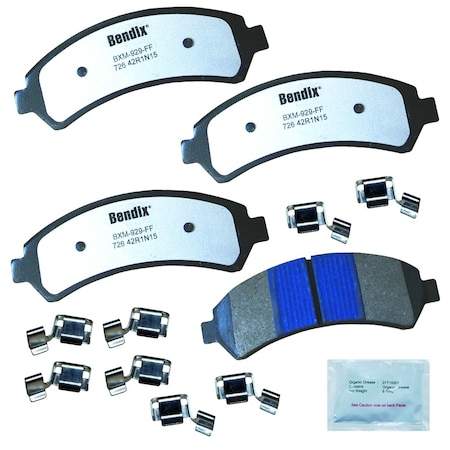 Bendix Disc Brake Pad Set, MKD726FM MKD726FM