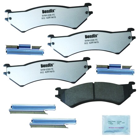 Bendix Disc Brake Pad Set, MKD802FM MKD802FM