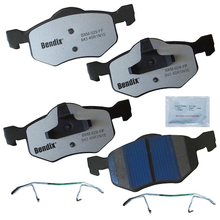 Bendix Disc Brake Pad Set, MKD843FM, Front MKD843FM