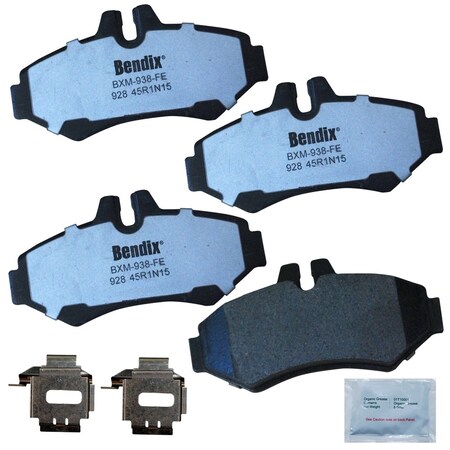 Bendix Disc Brake Pad Set, MKD928FM, Rear MKD928FM