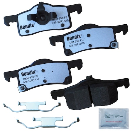 Bendix Disc Brake Pad Set, MKD935FM, Rear MKD935FM