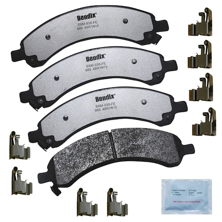 Bendix Disc Brake Pad Set, MKD989FM, Rear MKD989FM