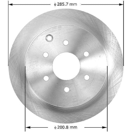 Bendix Rear Brake Rotor, PRT5716 PRT5716