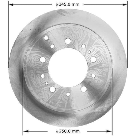 Bendix Bendix Brake Rotor, PRT5719 PRT5719