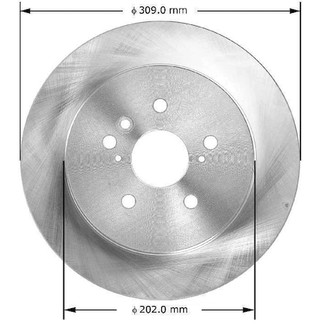 Bendix Disc Brake Rotor 2008-2010 Toyota Highlander, PRT5799 PRT5799