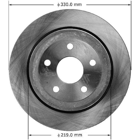 Bendix Rear Brake Rotor, PRT6101 PRT6101