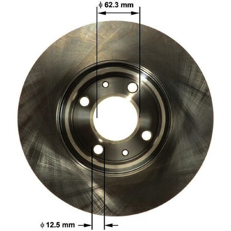 Bendix Disc Brake Rotor, PRT6146 PRT6146