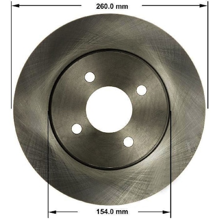 Bendix Front Brake Rotor, PRT6150 PRT6150