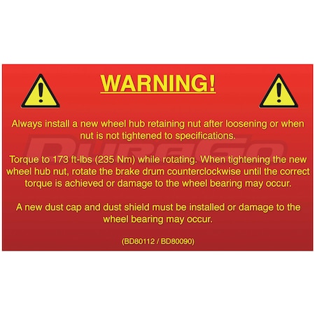 Durago Brake Drum 2000-2004 Ford Focus 2.0L, BD80090 BD80090