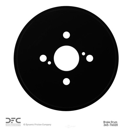 Dynamic Friction Co True Balanced Brake Drum, 365-76020 365-76020