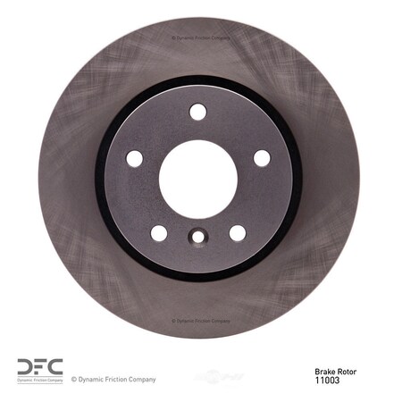 Dynamic Friction Co Disc Brake Rotor 1995-2000 Land Rover Range Rover 600-11003