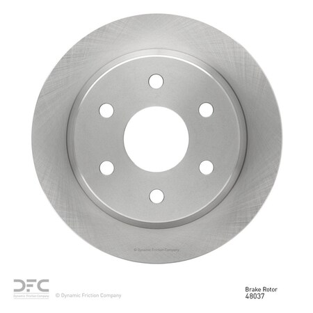Dynamic Friction Co Disc Brake Rotor, 600-48037 600-48037