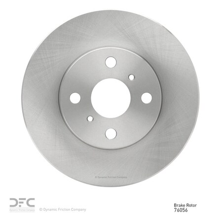 Dynamic Friction Co Disc Brake Rotor, 600-76056 600-76056