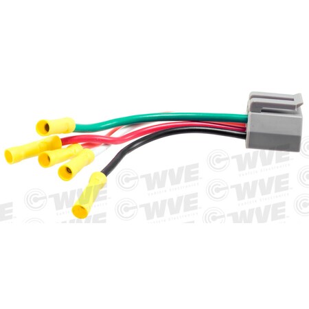 Ntk HVAC Blower Motor Connector, 1P1106 1P1106