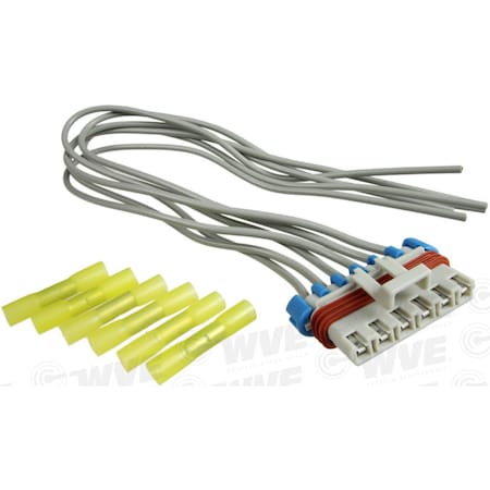 Ntk HVAC Blower Motor Resistor Connector, 1P1438 1P1438