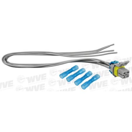 Ntk Oxygen Sensor Connector, 1P1596 1P1596