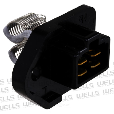 Ntk HVAC Blower Motor Resistor, 3A1231 3A1231