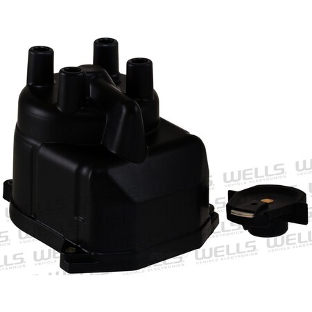 Ntk Distributor Cap and Rotor Kit, 3D1005 3D1005