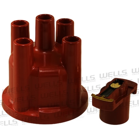 Ntk Distributor Cap and Rotor Kit, 3D1009 3D1009