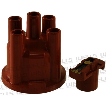 Ntk Distributor Cap and Rotor Kit, 3D1012 3D1012