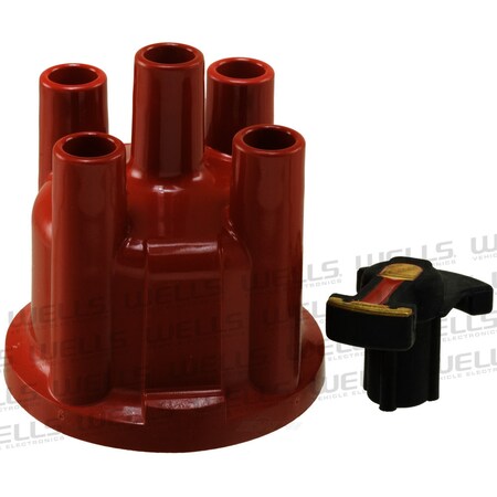 Ntk Distributor Cap and Rotor Kit, 3D1028 3D1028
