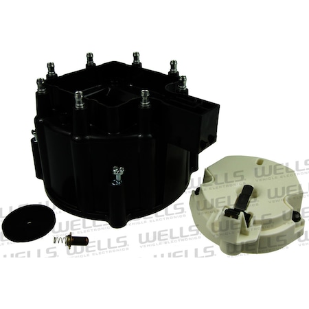 Ntk Distributor Cap and Rotor Kit, 3D1045 3D1045