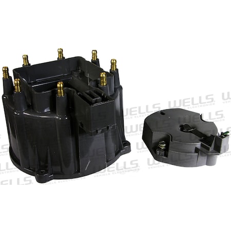 Ntk Distributor Cap and Rotor Kit, 3D1048A 3D1048A