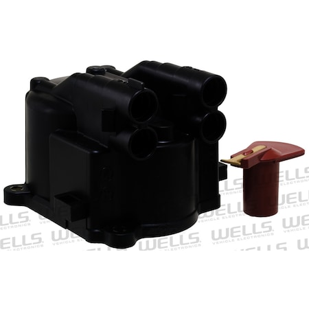 Ntk Distributor Cap and Rotor Kit, 3D1055 3D1055