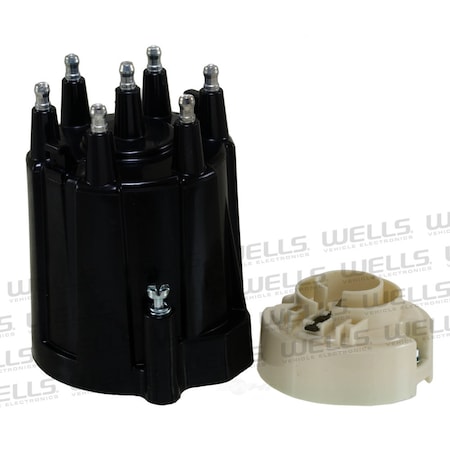 Ntk Distributor Cap and Rotor Kit, 3D1061 3D1061