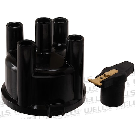 Ntk Distributor Cap and Rotor Kit, 3D1065 3D1065